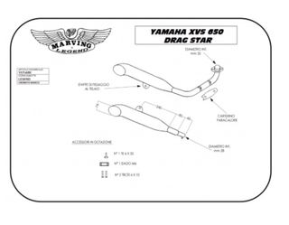 ESCAPES CUSTOM YAMAHA DRAG STAR 650