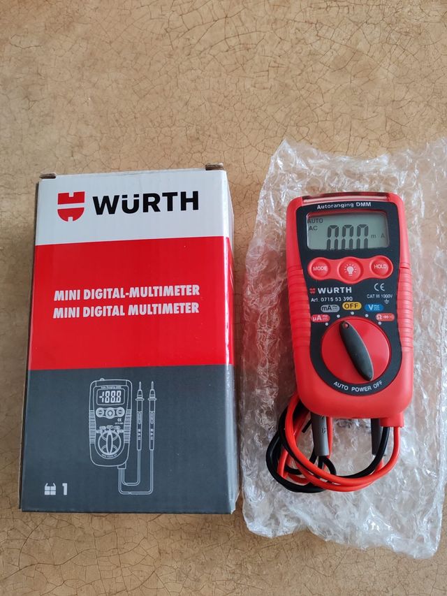 Multímetro WURTH Mini Digital