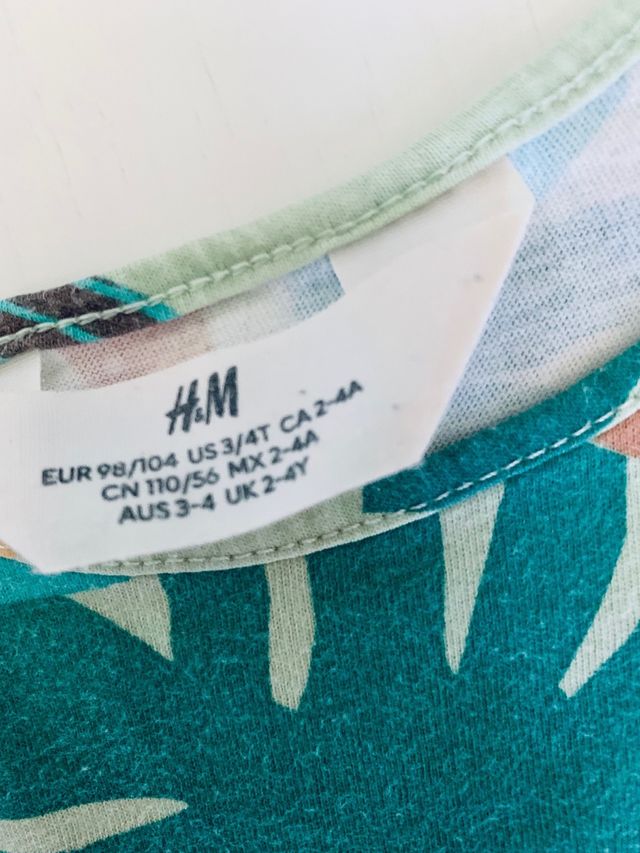 Vestito bimba H&M floreale