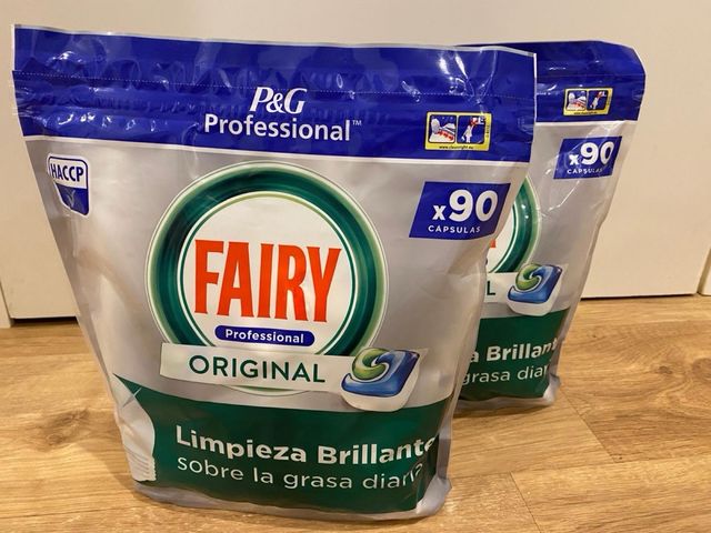 Fairy 90 cápsulas + Ambientador