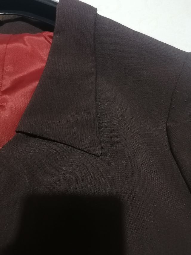 Chaqueta marrón mujer