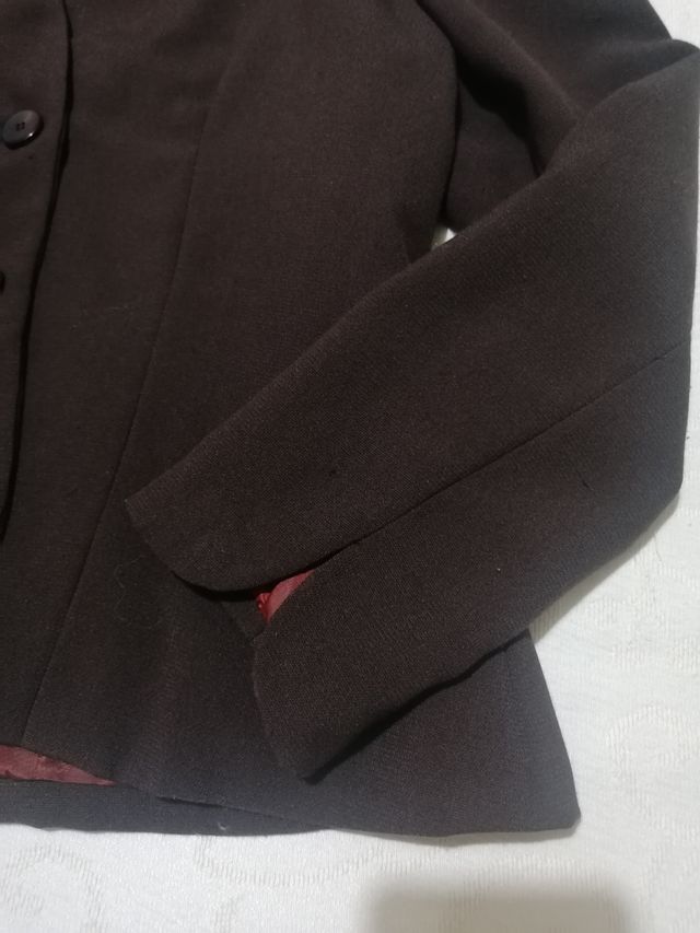 Chaqueta marrón mujer