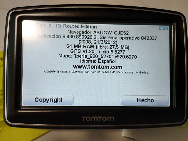 TomTom XL IQ Routes Iberia