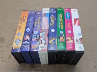 Lotto VHS Classici Disney 8 pezzi videocassette it