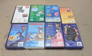Lotto VHS Classici Disney 8 pezzi videocassette it