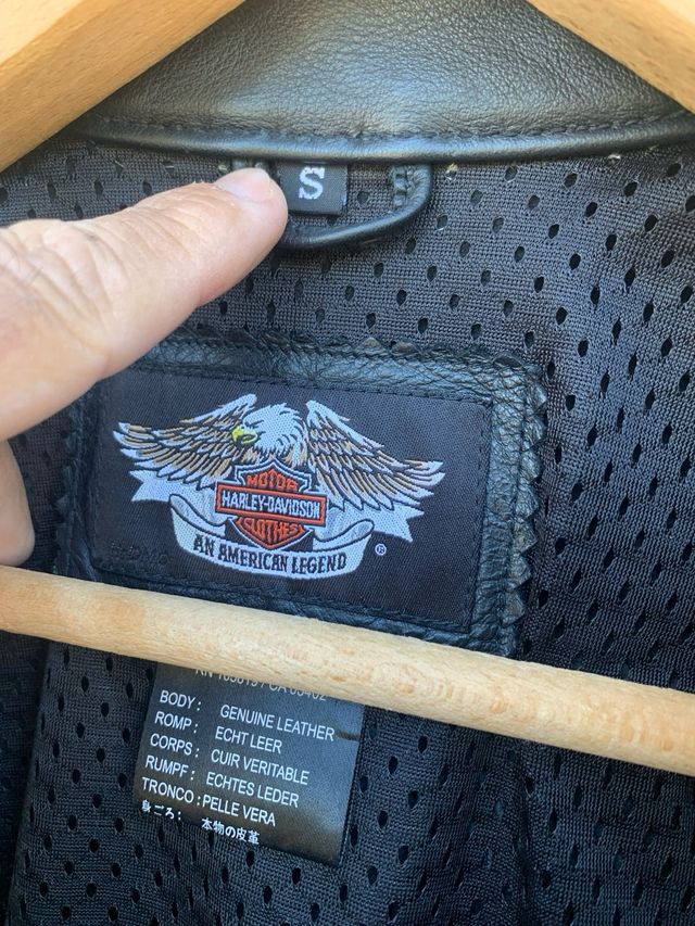 JAQUETA DE COURO PARA MULHER HARLEY DAVIDSON