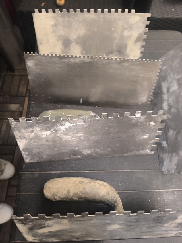 5 espáditas de pedreiro usadas