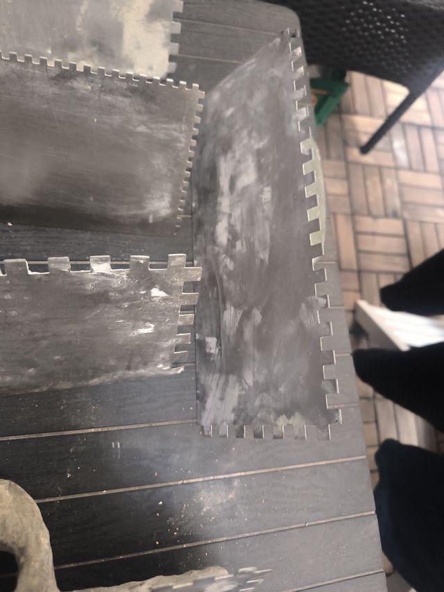 5 espáditas de pedreiro usadas