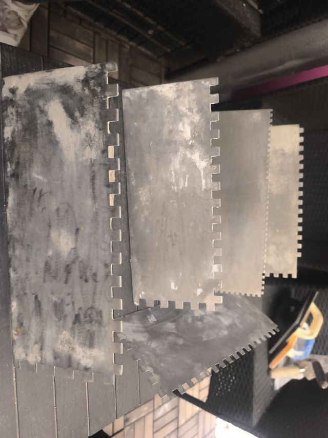 5 espáditas de pedreiro usadas