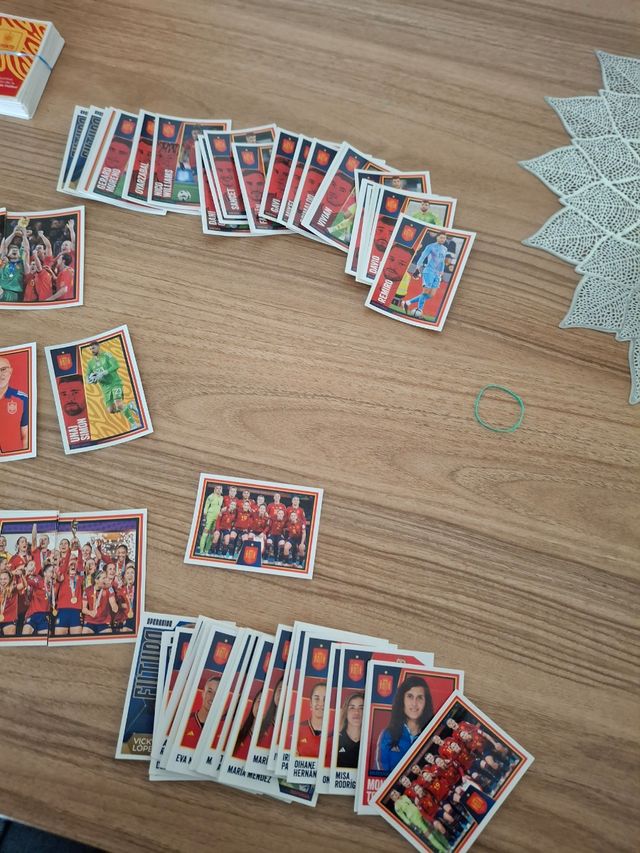 Cromos Selección Española
