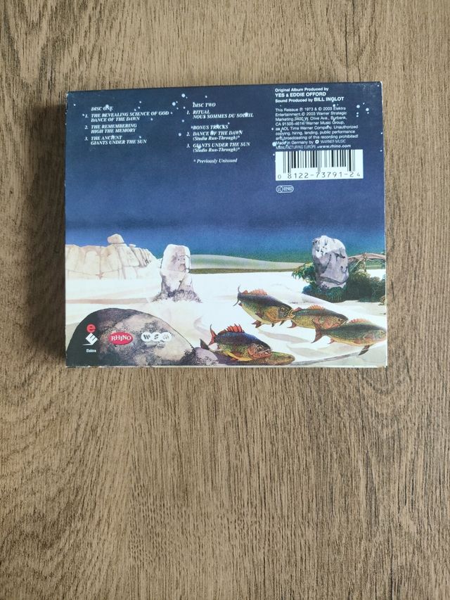 Yes - Tales From Topographic Oceans (2 CDs)