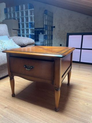 Mesa de rincon madera cerezo