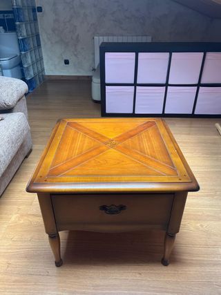 Mesa de rincon madera cerezo