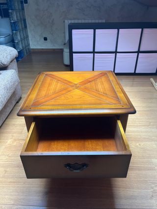 Mesa de rincon madera cerezo