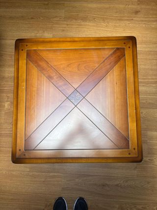 Mesa de rincon madera cerezo