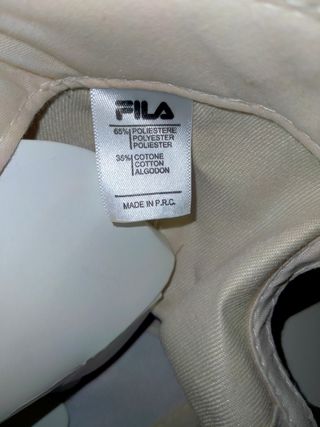 Cappellino Fila Beige/Verde