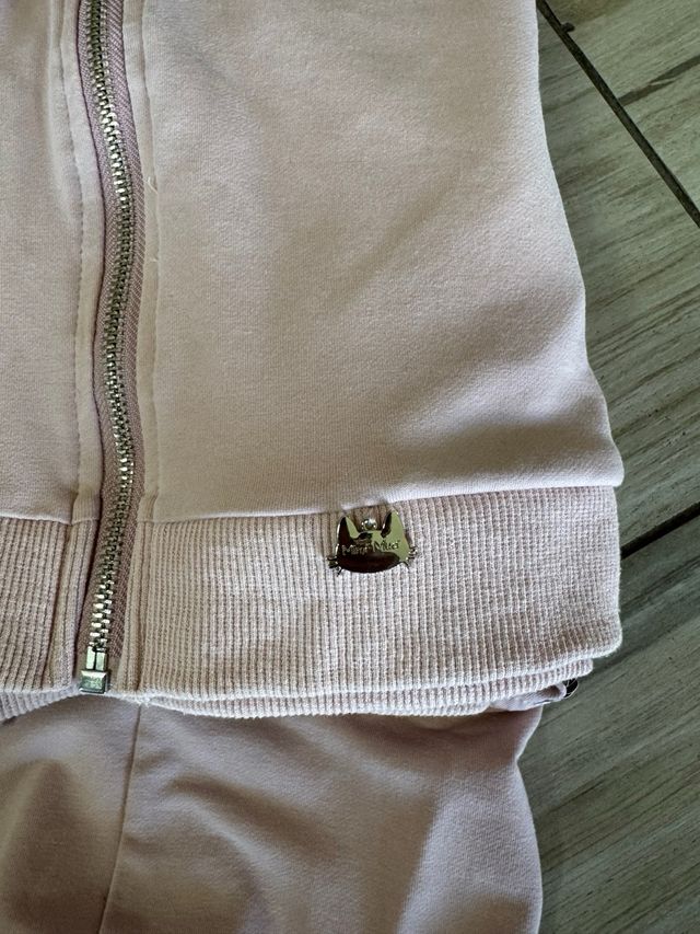 Felpa rosa MM88 con paillettes