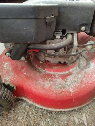 Cortacésped gasolina antiguo