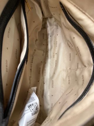 Borsa a tracolla Guess nera