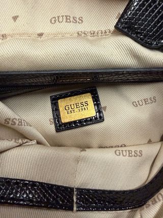 Borsa a tracolla Guess nera