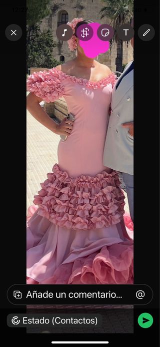 Vestido de gitana para feria talla S