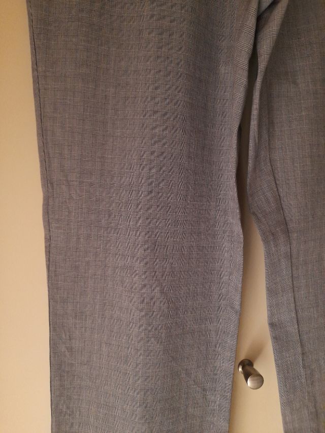 Pantalón LCDN Couture cuadros azul