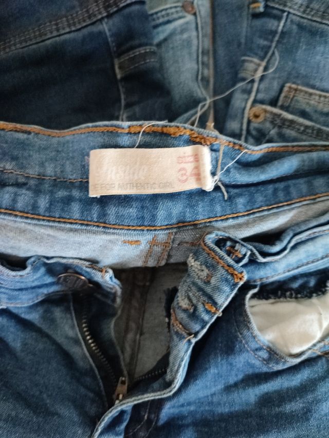 5 Vaqueros Tejanos talla 34-36