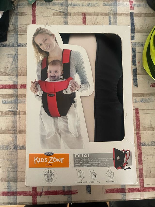 Mochila portabebés JANE Dual