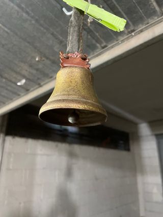 Campane in metallo antico - 4pz