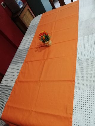 2 Caminos de mesa 1,50x50cm 