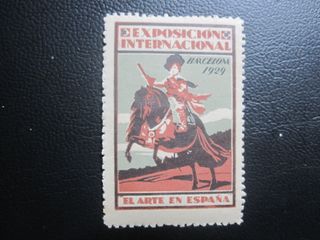 SELLOS EXPOSICION INTERNACIONAL BARCELONA 1929