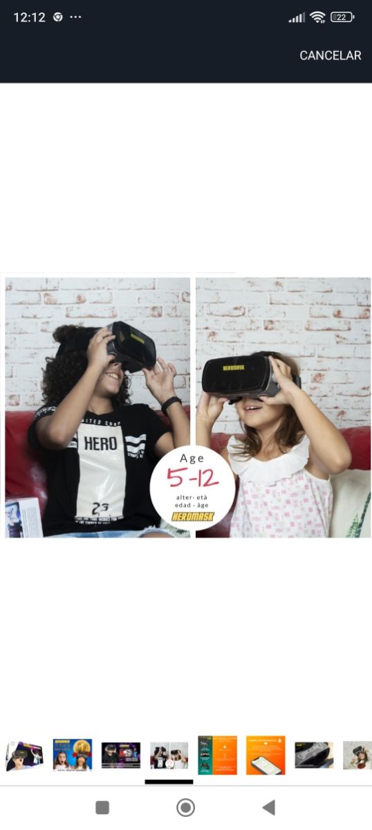 HEROMASK Gafas VR Matemáticas