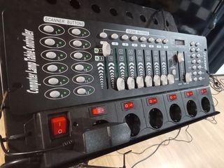 Mesa de luces DMX512