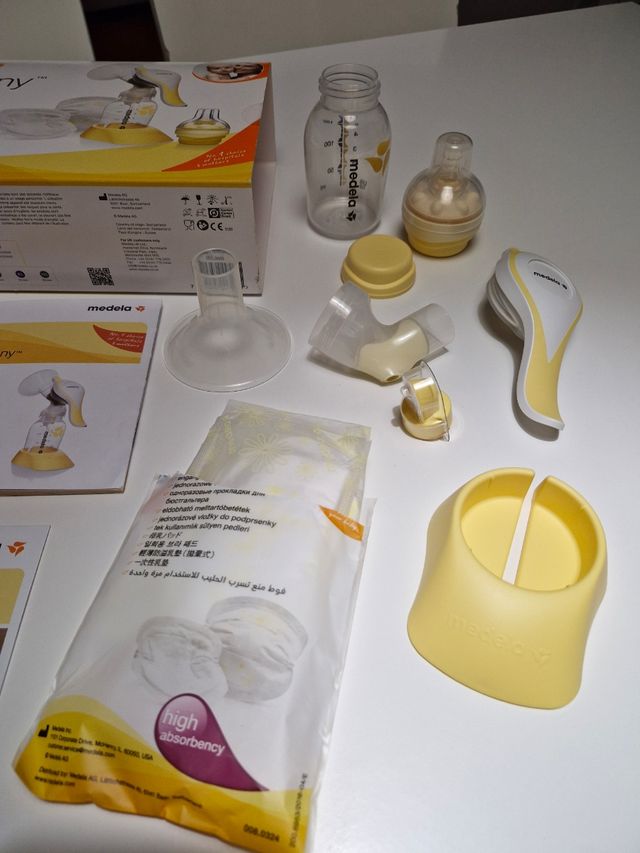 Sacaleches NUEVO de la marca Medela modelo harmony