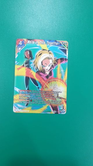 LOTE de 100 cartas Dragon ball super + 1 SR