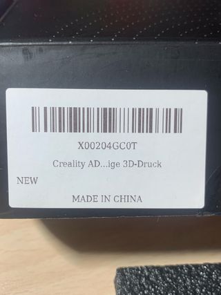 Sensor Creality - Compensación Vibraciones