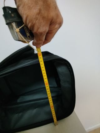 Mochila sobre depósito