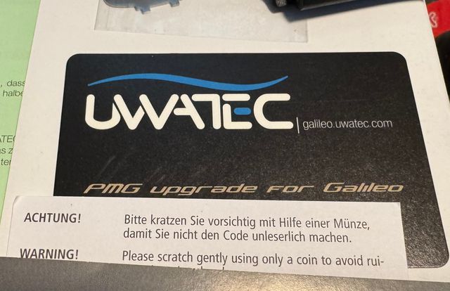 Computador de mergulho Galileo Luna ar integrado