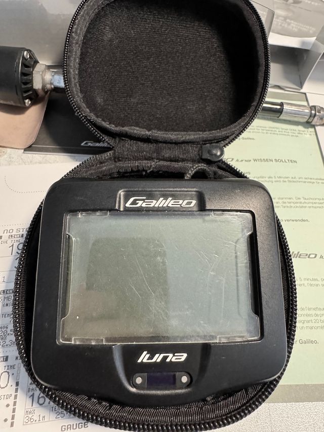 Computador de mergulho Galileo Luna ar integrado