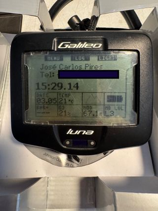 Computador de mergulho Galileo Luna ar integrado