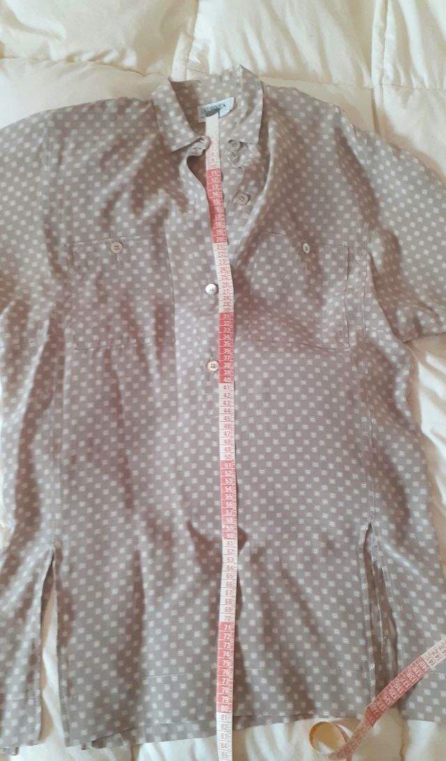 Casacca chemisiere pura seta