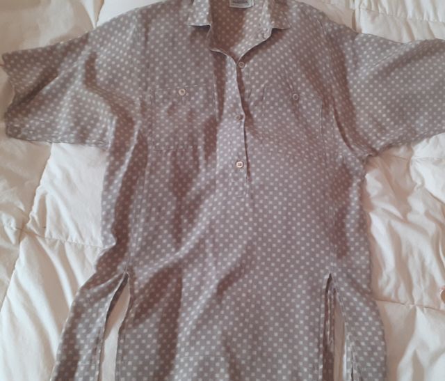 Casacca chemisiere pura seta