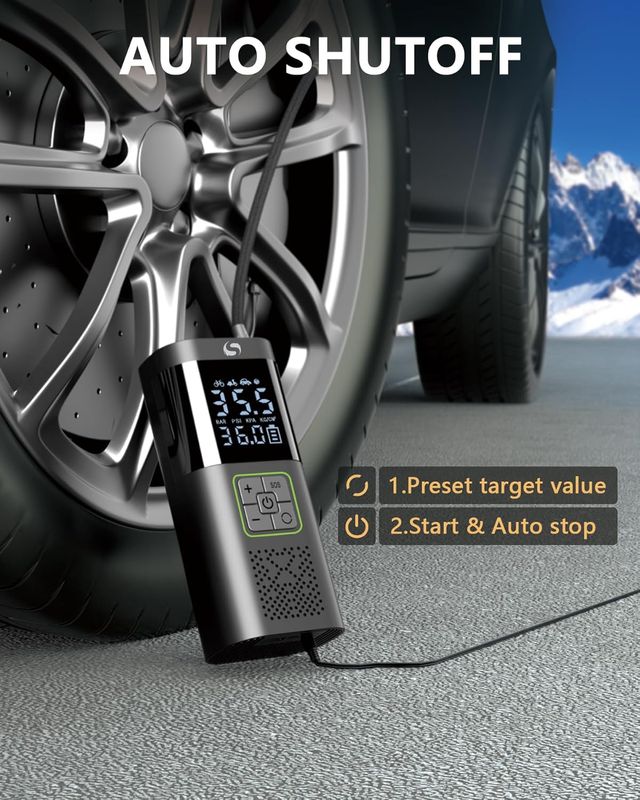 Mini compressore d'aria portatile, NUOVO