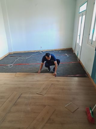 Suelo laminado - Parquet imitación madera