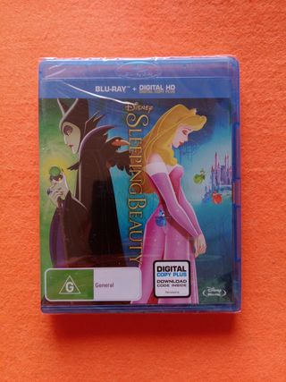 Slleeping Beaty - Blu-ray Filme Disney (New/Novo)