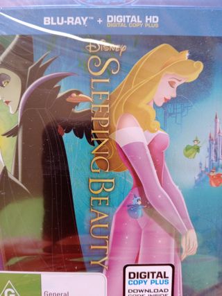 Slleeping Beaty - Blu-ray Filme Disney (New/Novo)