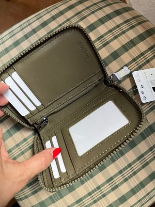 Monedero Desigual verde oliva