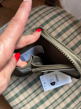 Monedero Desigual verde oliva