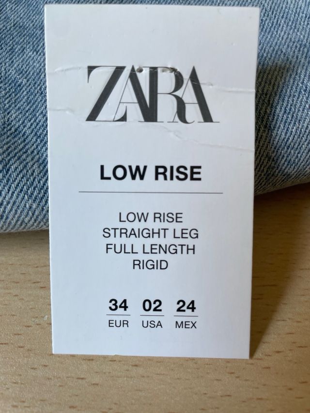 Súper vaqueros rectos ZARA “OFERTA”