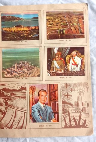 Album antiguo historia de España (PRECIO FINAL)